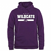Men's Abilene Christian University Wildcats Team Strong Pullover Hoodie - Purple,baseball caps,new era cap wholesale,wholesale hats